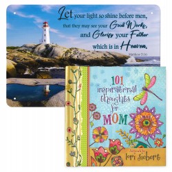 Let Your Light Shine Plaque & Book PACK