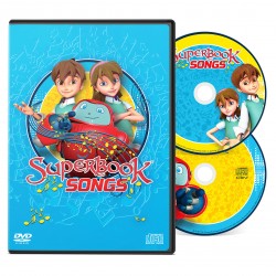 Superbook Songs DVD & AUDIO CD
