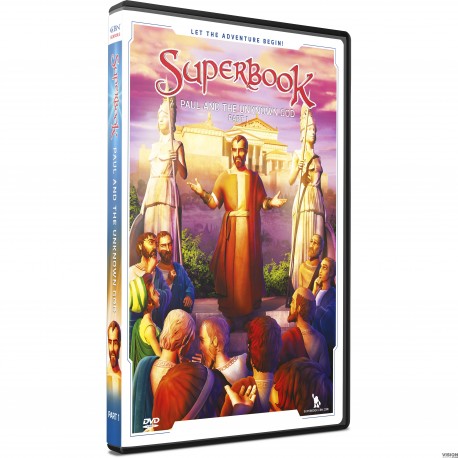 Paul and the Unkown God Pt 1 (Superbook) DVD