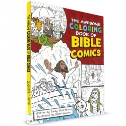 The Awesome Coloring Book of Bible Comics (Sandy Silverthorne & Daniel Hawkins) PAPERBACK