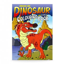 Jurassic Ark Dinosaur Colouring and Puzzle Book PAPERBACK