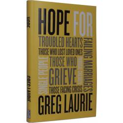 Hope For Troubled Hearts (Greg Laurie) HARDCOVER