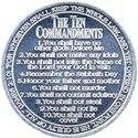 Ten Commandments COIN (pack of 50)