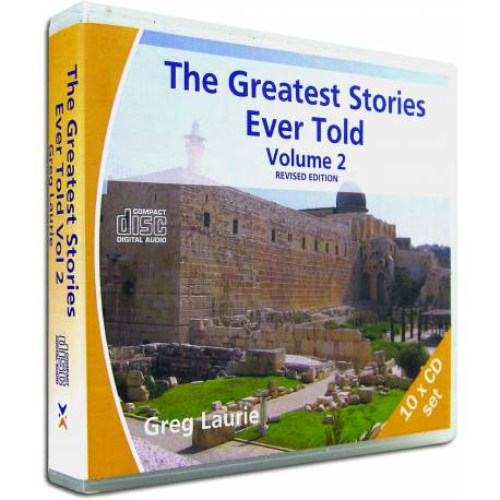 The Greatest Stories Ever Told Vol 2 (Greg Laurie) AUDIO CD SET (10 discs)