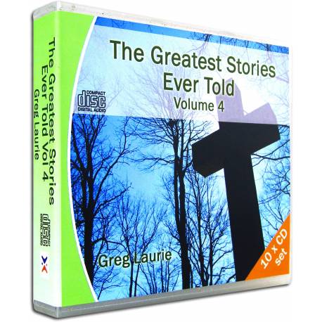 The Greatest Stories Ever Told Vol 4 (Greg Laurie) AUDIO CD SET (10 discs)