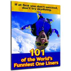 101 of the World's Funniest One Liners GOSPEL TRACTS (pack of 100)
