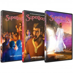 Superbook Easter Pack 3 x DVDs