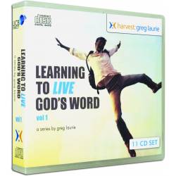 Learning to Live God's Word Vol 1 (Greg Laurie) AUDIO CD SET (11 discs)