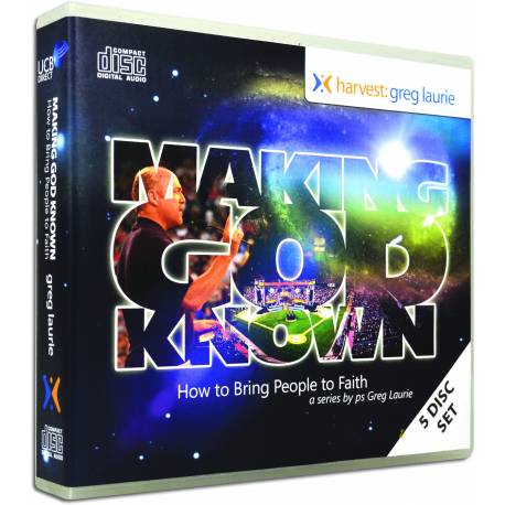 Making God Known: How to Bring People to Faith (Greg Laurie) AUDIO CD SET (5 discs)