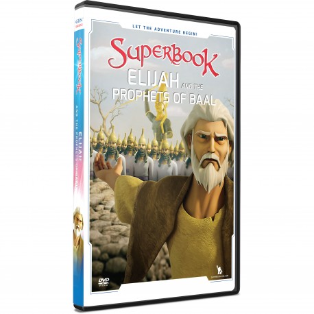 Elijah and the Prophets of Baal (Superbook) DVD