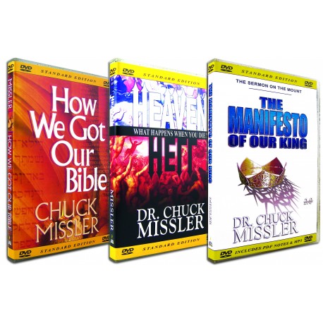 Timeless Teachings Pack ( Chuck Missler) 3 x DVD
