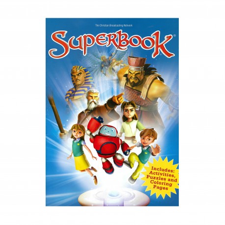 Superbook Colouring & Activity Book (CBN) PAPERBACK