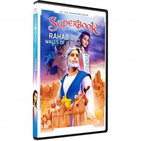 Rahab & the Walls of Jericho (Superbook) DVD 