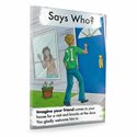 Says Who? GOSPEL TRACTS (Pack of 100)