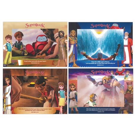 Superbook Magnetic Puzzle & Picture Frame Pack