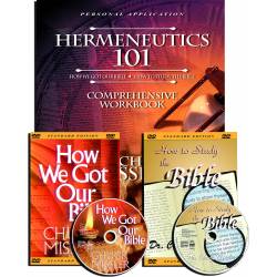 Hermeneutics 101 Pack (Chuck Missler) 2 DVD's and WORKBOOK
