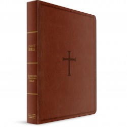 CSB Super Giant Print Indexed Reference Bible (Brown)