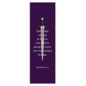 Bookmark Purple Sword Heb 4:12 (10 pack)
