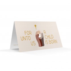 A Child is Born Christmas Card (10 pack with envelopes)