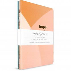 Honey & Gold - Ten Minute Journal Hope Collection (pack of 3)