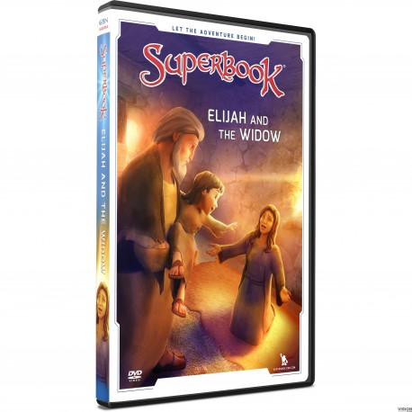 Elijah and the Widow (Superbook) DVD