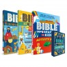 Bible Infographics Pack (2 x HARDCOVER, 1 x Acivity book, 1 x Playing Cards)