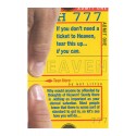 Ticket to Heaven GOSPEL TRACTS (Pack of 100)