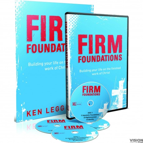 Firm Foundations: Building your life on the finished work of Christ (Ken Legg) DVD & Booklet