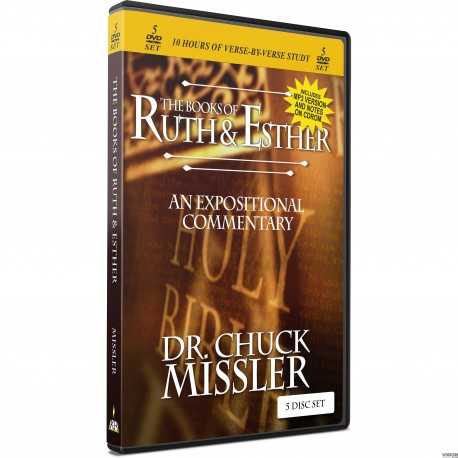 Ruth & Esther commentary (Chuck Missler) DVD SET (10 sessions)