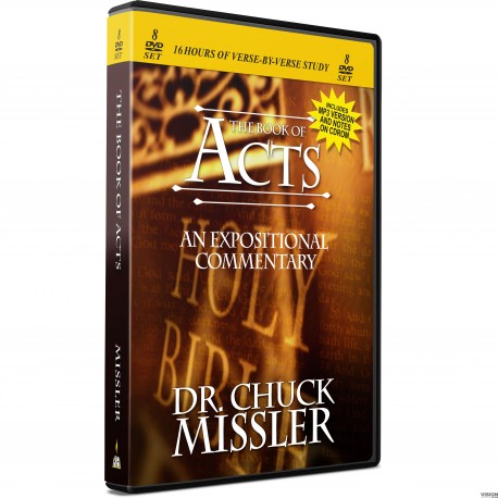 Acts commentary (Chuck Missler) DVD SET (16 sessions)