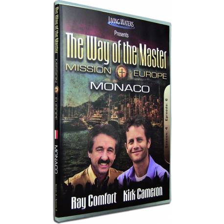 Way of the Master: Mission Europe Monaco (Ray Comfort & Kirk Cameron) DVD